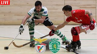 HÓQUEI  SL BENFICA x SPORTING CP  EM DIRETO [upl. by Salokcin]