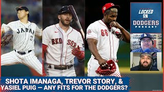 Los Angeles Dodgers Interest in Shota Imanaga  Trading with Red Sox amp Yasiel Puig [upl. by Iluj]