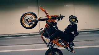 SUPERMOTO NIGHT RIDE  GANGSTAS PARADISE  WeOut 4K [upl. by Kori]