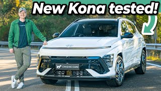 The Best New Kona Hasnt Arrived Yet Hyundai Kona N Line Turbo 2023 Review [upl. by Amil100]