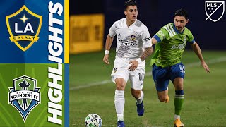 LA Galaxy vs Seattle Sounders FC  November 4 2020  MLS Highlights [upl. by Suzanna]