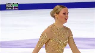 2021 Rostelecom Cup Loena Hendrickx FS [upl. by Jerome]