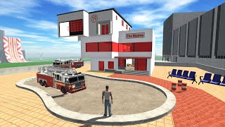 Franklin Change House to Fire Station INDIAN BIKES DRIVING 3D [upl. by Cornwall]