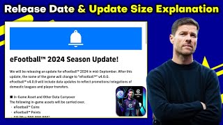 Final Release Date With Update Size amp Konami Id Link  eFootball 2025 Release Date amp Update Size [upl. by Maggi]
