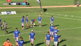 Boston Ironside vs Denver Johnny Bravo  2014 National Championships  Pool Play M [upl. by Sawyere]