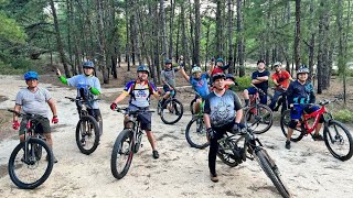 Sunset Group Ride  Allaire State Park  Mountain Biking Trail [upl. by Manus]