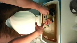 How To ChangeRepair Your Toilet Flush Handle Kohler [upl. by Milli]