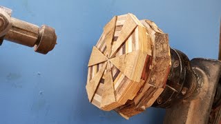 RADIATION LIDDED BOWL  Woodturning [upl. by Suirrad787]