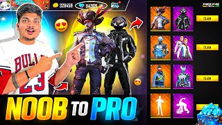 Free Fire I Took The Impossible Challenge For NOOB To PRO😫 Challenge Gone Wrong Garena Free Fire [upl. by Letta]