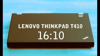 Lenovo Thinkpad T410  last classic business Thinkpad [upl. by Irab]