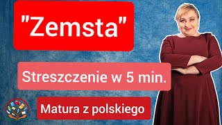 Zemsta  streszczenie lektury w 6 minut [upl. by Sabian]