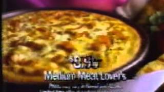 1992 Pizza Hut Meat Lovers Pizza commercial [upl. by Lorien524]