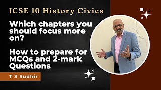 Your lastminute smart study amp revision strategy  ICSE 10 History amp Civics Boards 2024  Sudhir Sir [upl. by Sallyanne449]