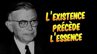 Philosophie  Sartre « Lexistence précède lessence » explication [upl. by Ynnus]