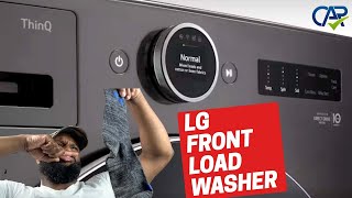 LG Front Load Washer with TurboWash 360 top washer in 2024 [upl. by Aroon]