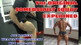 Joe Daniels Somersault Squat  Focused Quad Building for Physique [upl. by Sheelah]