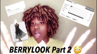 BERRYLOOK Review Part 2 Something You Need To Know UPDATE [upl. by Aletse]