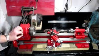 Atlas 618 Lathe Craftsman 6quot Metal Lathe [upl. by Lainahtan658]