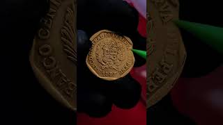 Sorpréndete Escudo del Perú en primera moneda de la cornucopia en moneda 20 céntimos 1993 coin [upl. by Sall]