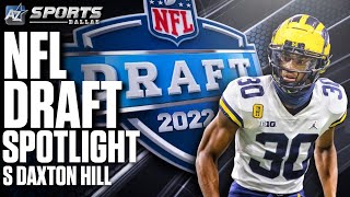 Daxton Hill DB Michigan NFL DRAFT Spotlight  All 22 Film [upl. by Nireil891]