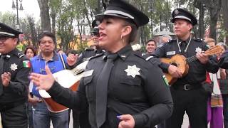 El Mariachi de la Policía Federal en la Ciudad de México [upl. by Frissell544]