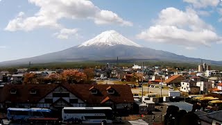 富士山ライブカメラ河口湖駅前 Live camera of MtFuji [upl. by Adien]