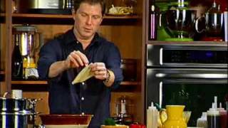 Bobby Flay Shrimp Tamales  Food amp Wine [upl. by Anilasor]