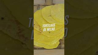 COMO FAZER TORTILHAS MEXICANAS  receita com farinha de milho rápida e fácil [upl. by Eglanteen130]