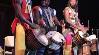 Jalikunda African Drums take the Montserrat African Music Festival by storm [upl. by Anirehs78]