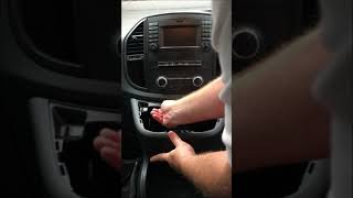 Mercedes Vito W447  Cup Holder Installation [upl. by Idelson557]