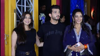 Rupali Ganguly Birthday Party Sumbul Palak Aneri Arjun Bijlani Satish Shah and many Stars [upl. by Neltiak]