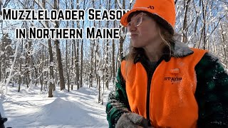 The End Of My Deer Hunting Season  Northern Maine Muzzleloader Whitetail Hunting [upl. by Wetzell]