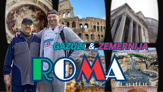 Qumili  Gazuzi amp Zemernija ne ROMA Historia e Romes nga Gazuzi Humor Shqip 2024 [upl. by Turrell]