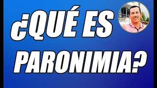 ¿QUÉ ES PARONIMIA DEFINICIÓN Y EJEMPLOS  WILSON TE EDUCA [upl. by Akeret523]