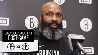 Jacque Vaughn  PostGame Press Conference  Dallas Mavericks [upl. by Yup]