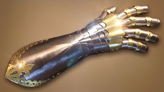 How to Make a Gothic Gauntlet Armor Tutorial [upl. by Eenolem]