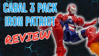 Marvel Legends 85th Anniversary Iron Patriot Action Figure Review [upl. by Ande]