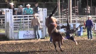 Velva HS Rodeo Bull Riding Bareback Steer Wrestling and more Sept 13th 2015 Part 1 [upl. by Musa]