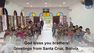 Video greeting from Iglesia Evangélica Menonita Boliviana  Sinaí [upl. by Ardeth917]