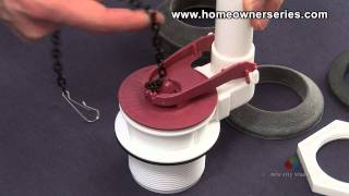 How to Fix a Toilet  Parts  Flapper Valve [upl. by Gerhardine735]