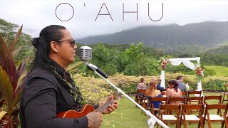 Oahu Wedding  Royal Hawaiian Golf Course amp Halekulani Hotel  Live Island Music [upl. by Broeker]