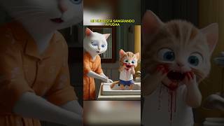 SU HIJO ESTÁ ENFERMO Y EL PAPÁ ENGAÑA A LA MAMÁ 💔 chatgtp ia short viral humor gato gatito [upl. by Leahciam]