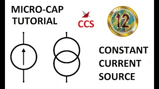 MicroCap Tutorial Constant Current Source Sense Resistor Intro [upl. by Eidnew209]