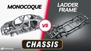 Monocoque VS Ladder Frame  Chassis Explained [upl. by Anirbac]