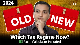 New Income Tax Slabs 202425  New Tax Regime vs Old Tax Regime Calculation  Budget 2024 Analysis [upl. by Arabella237]