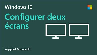 Comment configurer plusieurs écrans sur Windows 10  Microsoft [upl. by Alimrahs]