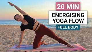 20 Min Energising Yoga Flow  Fun amp Playful Full Body Yoga [upl. by Festa]