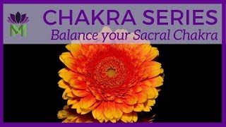 Balance Your Sacral Chakra Energy 20 Minute Guided Meditation [upl. by Ygief886]