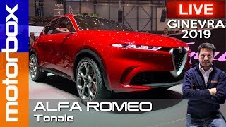 Alfa Romeo Tonale 2019  Che spettacolo il nuovo SUV compatto del Biscione [upl. by Ellekim244]