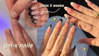 HOW TO PREVENT YOUR GELX NAILS FROM LIFTING AND POPPING OFF lasting up to 5 weeks [upl. by Alhsa]